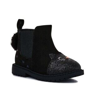 Wonder Nation Baby Girl Chelsea Critter Boot size 2